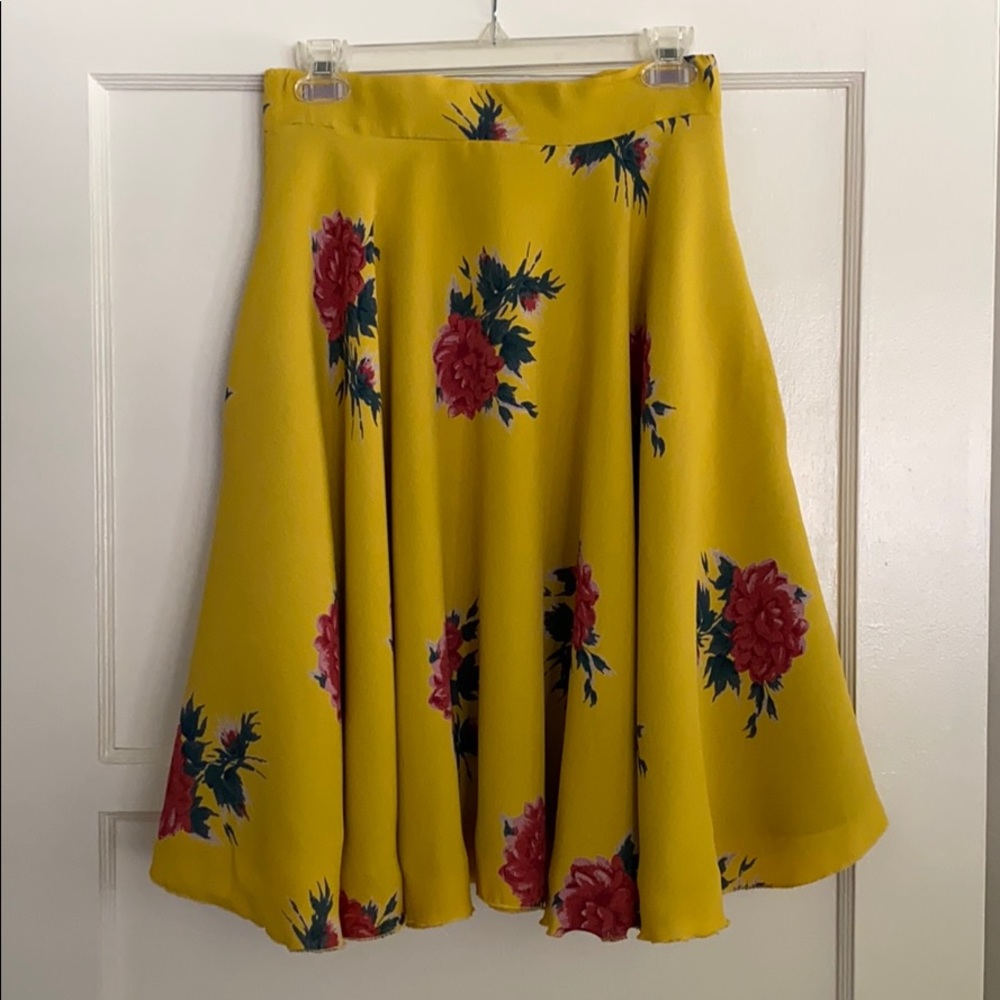 Vintage Floral Skirt